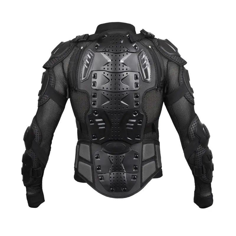 Motorcycle breathable mesh body armor