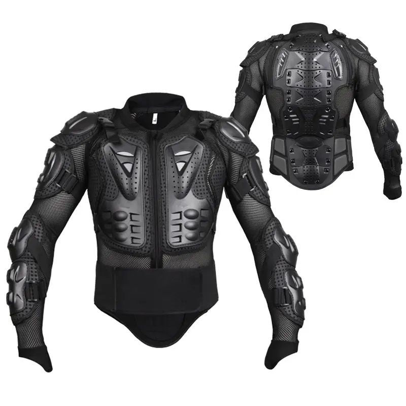 Motorcycle breathable mesh body armor