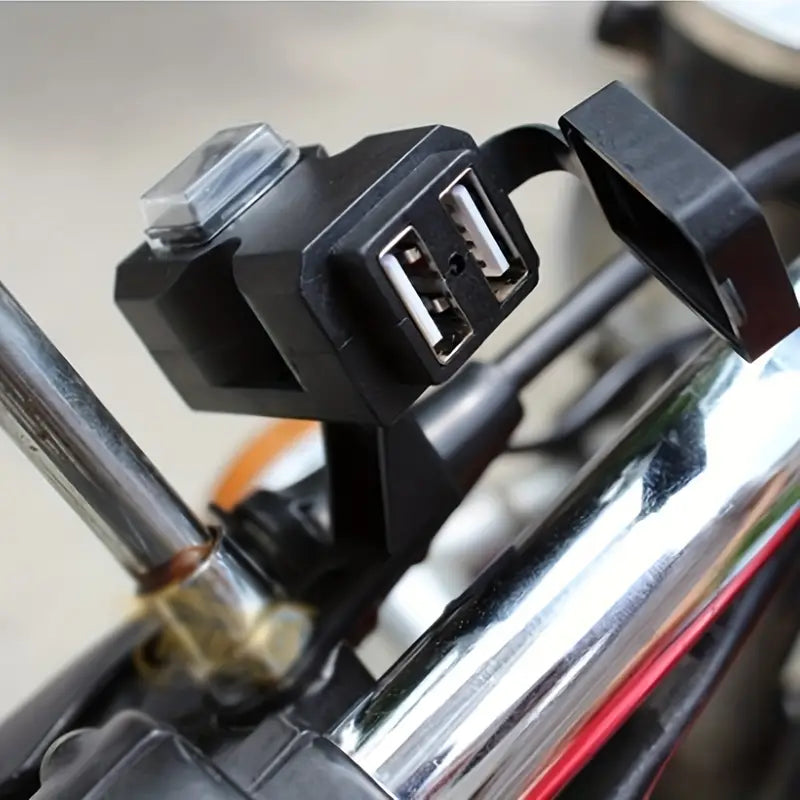 Motorcycle Handlebar USB Charger